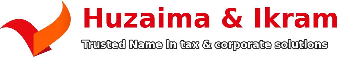 huzaimaikram logo v7 transparent bold tagline